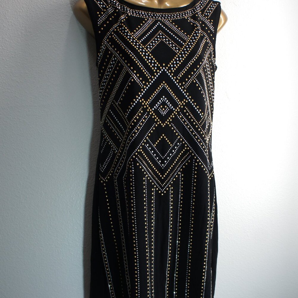 White house black market studded dress size S  NWTS